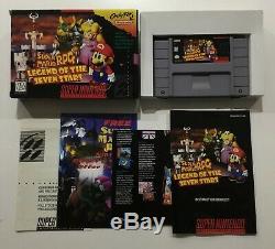 Super Mario RPG Super Nintendo SNES CIB Complete