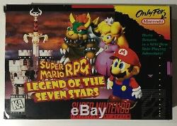 Super Mario RPG Super Nintendo SNES CIB Complete