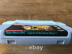 Super Mario RPG (Super Nintendo SNES) Complete CIB with Ad
