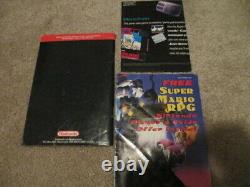 Super Mario RPG (Super Nintendo SNES) Complete CIB with Magazine + Ads