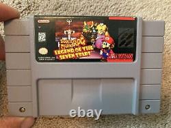 Super Mario RPG (Super Nintendo SNES) Complete CIB with Posters + Cards