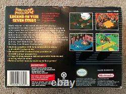 Super Mario RPG (Super Nintendo SNES) Complete CIB with Posters + Cards