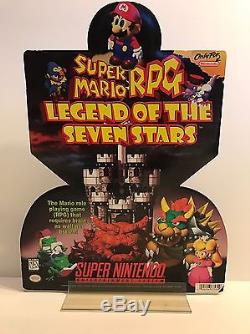 Super Mario Rpg (Super Nintendo Entertainment System, Snes) Display Poster