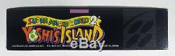 Super Mario World 2 Yoshi's Island AUTHENTIC Super Nintendo SNES Complete CIB