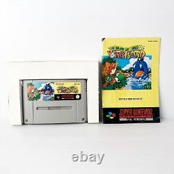 Super Mario World 2 Yoshi's Island Edition Box Super Nintendo SNES Console