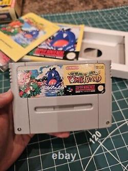 Super Mario World 2 Yoshi's Island Limited Edition Big Box Complete SNES
