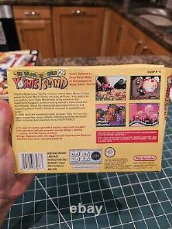 Super Mario World 2 Yoshi's Island Limited Edition Big Box Complete SNES