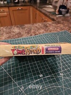 Super Mario World 2 Yoshi's Island Limited Edition Big Box Complete SNES