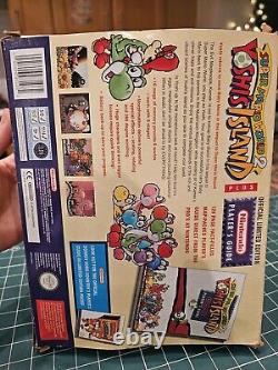 Super Mario World 2 Yoshi's Island Limited Edition Big Box Complete SNES