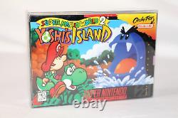 Super Mario World 2 Yoshi's Island SNES Complete CIB EXCELLENT CONDITION! RARE