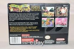 Super Mario World 2 Yoshi's Island SNES Complete CIB EXCELLENT CONDITION! RARE