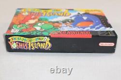 Super Mario World 2 Yoshi's Island SNES Complete CIB EXCELLENT CONDITION! RARE