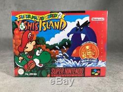 Super Mario World 2 Yoshi´s Island SNES NEUF DUSINE Super Nintendo SCELLÉ