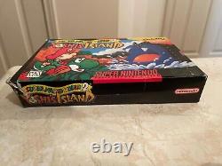 Super Mario World 2 Yoshi's Island (Super Nintendo SNES, 1995) CIB Complete