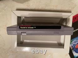 Super Mario World 2 Yoshi's Island (Super Nintendo SNES, 1995) CIB Complete