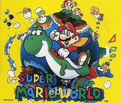 Super Mario World CD Soundtrack Super Nintendo SNES Japan USED