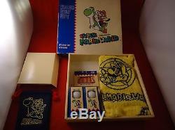 Super Mario World Golf Gift Set Nintendo SNES Famicom Promo wBox Tees Towel Ball