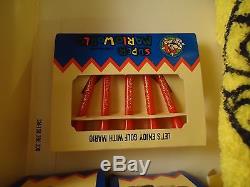 Super Mario World Golf Gift Set Nintendo SNES Famicom Promo wBox Tees Towel Ball