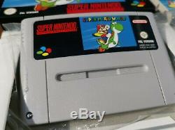 Super Mario World NOE mint condition CIB PAL OVP Snes Super Nintendo