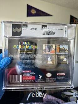 Super Mario World (Super Nintendo Entertainment System SNES, 1991) WATA 7.5 CIB