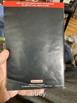 Super Mario World Super Nintendo SNES 100% CIB Complete Box Manual Inserts