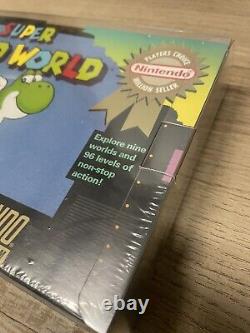Super Mario World (Super Nintendo) SNES (Brand New & Factory Sealed!)