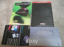 Super Mario World (Super Nintendo SNES) Complete CIB with 2 Magazines + Posters