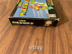 Super Mario World (Super Nintendo, SNES) - Complete in box - Player's Choice