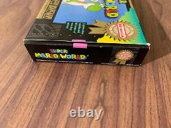 Super Mario World (Super Nintendo, SNES) - Complete in box - Player's Choice