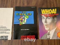 Super Mario World (Super Nintendo, SNES) - Complete in box - Player's Choice