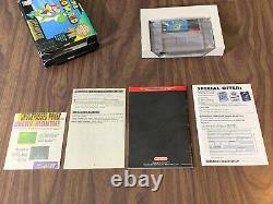 Super Mario World (Super Nintendo, SNES) Complete in box - Player's Choice box