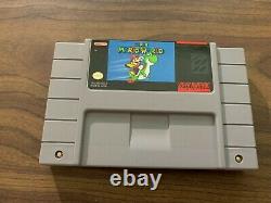 Super Mario World (Super Nintendo, SNES) Complete in box - Player's Choice box