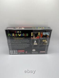 Super Mario World Super Nintendo SNES Manual Box Game Nice Cartridge Tested