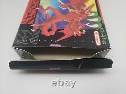 Super Metroid, Box Only! Super Nintendo, Snes, Authentic! See-pics