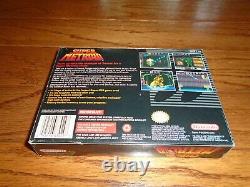 Super Metroid COMPLETE CIB & Super Turrican IN BOX Super Nintendo SNES games