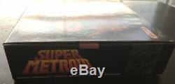 Super Metroid Complete In Box VG (Super Nintendo Entertainment System, 1994)