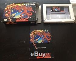 Super Metroid Complete In Box VG (Super Nintendo Entertainment System, 1994)