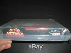 Super Metroid Complete VGA 85 Q Qualified for SNES Super Nintendo