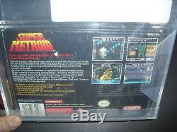 Super Metroid Complete VGA 85 Q Qualified for SNES Super Nintendo