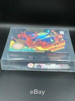 Super Metroid (SNES Super Nintendo) NEW SEALED V-SEAM MINT, VGA 85 WOW VERY RARE