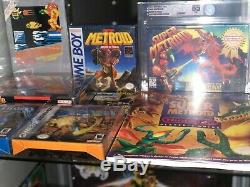 Super Metroid (SNES Super Nintendo) NEW SEALED V-SEAM MINT, VGA 85 WOW VERY RARE