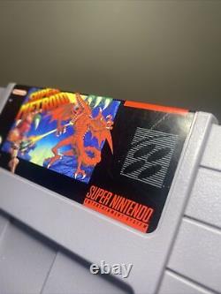 Super Metroid SNES Super Nintendo NOT FOR RESALE Demo Only Authentic RARE