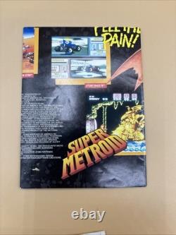 Super Metroid (Super Nintendo, 1994) SNES Authentic CIB with Manual and Inserts