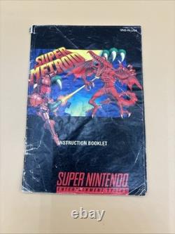 Super Metroid (Super Nintendo, 1994) SNES Authentic CIB with Manual and Inserts