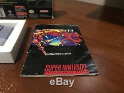 Super Metroid (Super Nintendo Entertainment System, 1994) Complete CIB