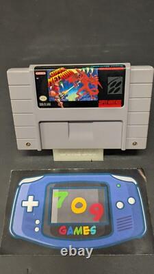 Super Metroid (Super Nintendo Entertainment System, 1994) SNES