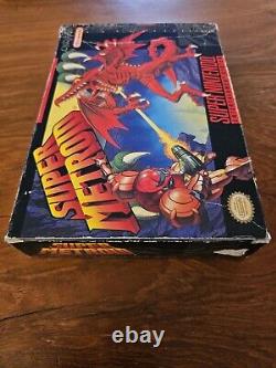 Super Metroid (Super Nintendo Entertainment System, 1994) SNES CIB Complete