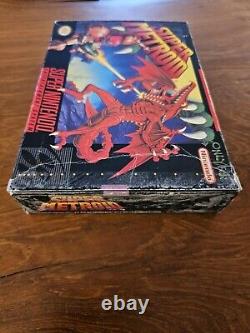 Super Metroid (Super Nintendo Entertainment System, 1994) SNES CIB Complete