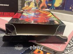 Super Metroid Super Nintendo SNES Authentic BOX Inserts Manuals Tray ONLY nogame