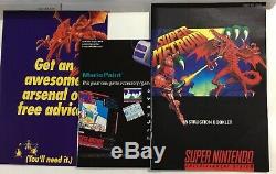 Super Metroid Super Nintendo SNES CIB 100% Complete Near Mint